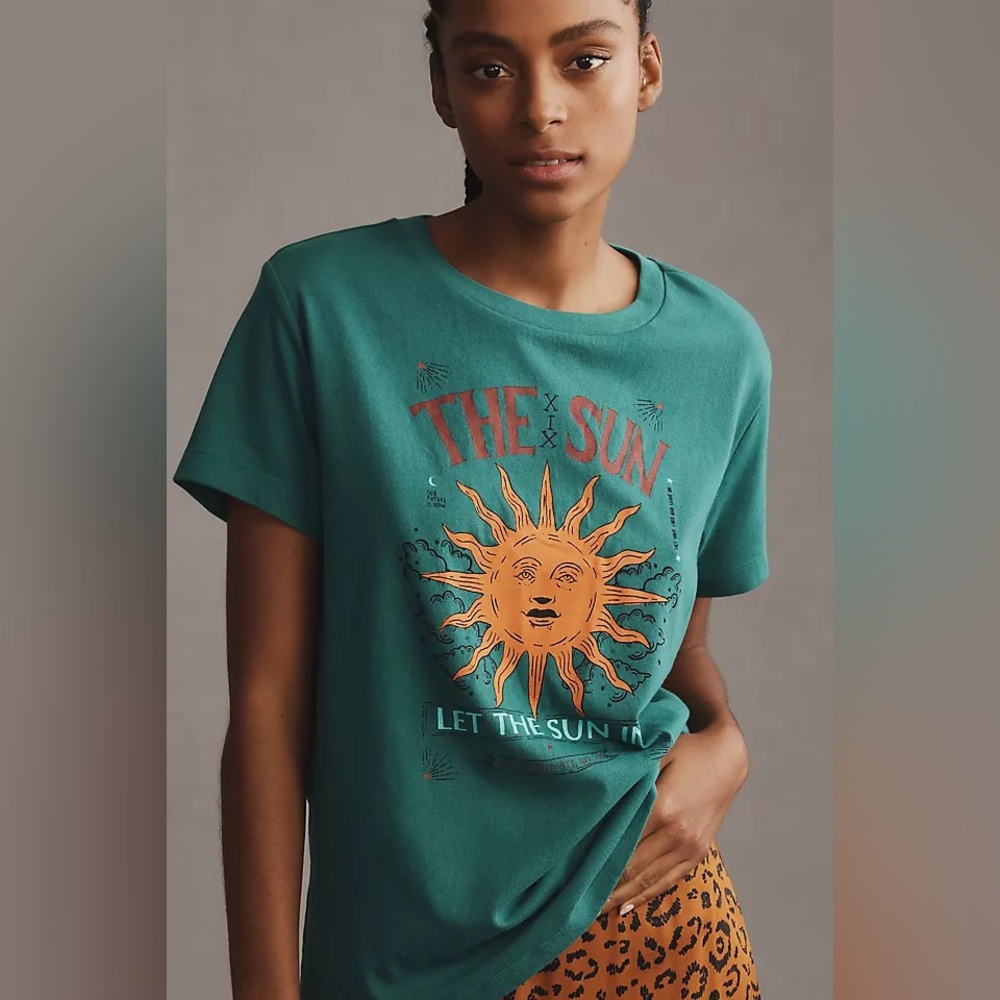 FARM Rio Let The Sun In Tee, Size XS